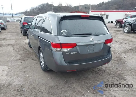 2014 Honda Odyssey Ex-L z USA, uszkodzony, nr VIN 5FNRL5H62EB057782